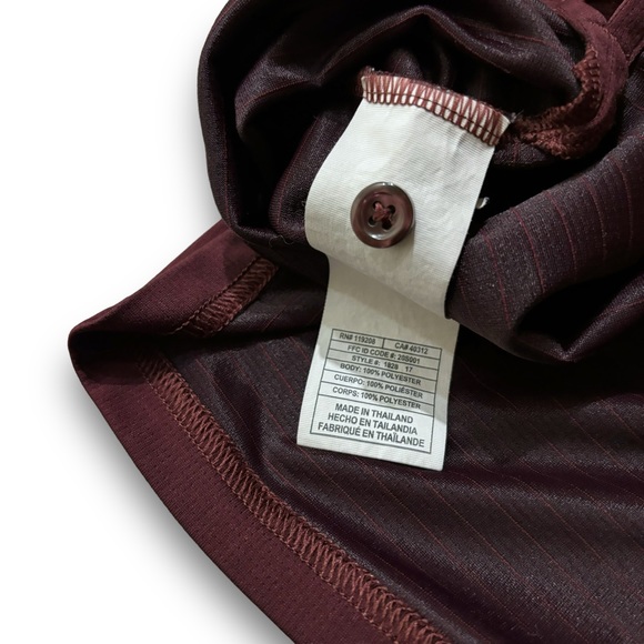 Adidas Climachill Texas A&M Aggies Lightweight Stretch Polo Shirt XL 23 x 29 - Picture 6 of 6